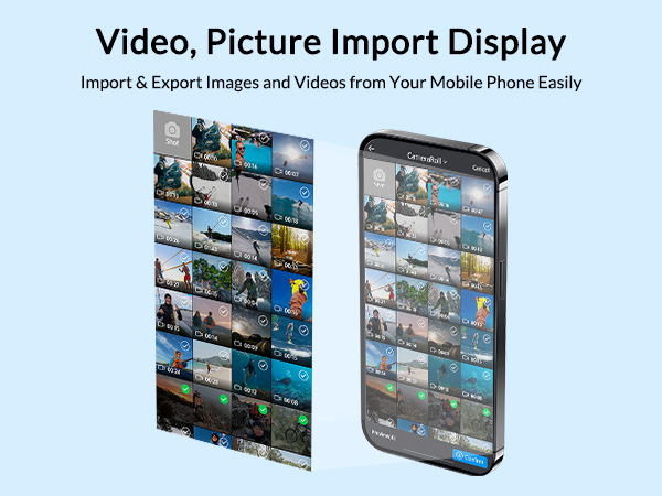 Video Picture Import Display
