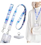 TENOC Universal Phone Lanyards, Cell Phone Wrist Strap, Multipurpose Neck Strap for ID Badges Car...