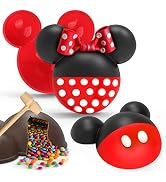 AIERSA Chocolate Moulds Silicone for 3D Breakable Mouse Head, Large Breakable Chocolate Moulds wi...