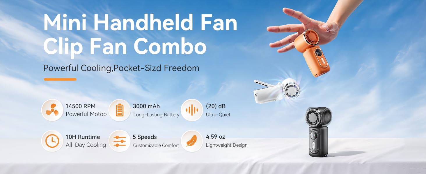 Handheld fan Overview