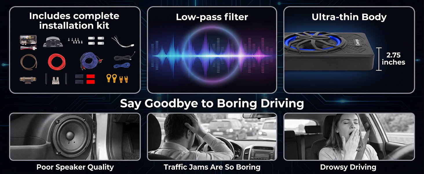 Say Goodbye to Boring Driving