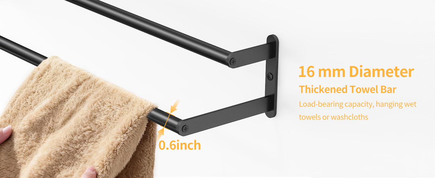 double towel bars