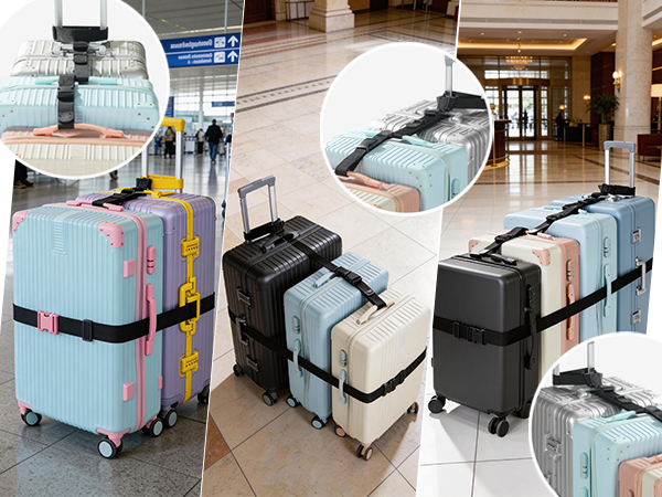 Luggage Straps for Suitcases