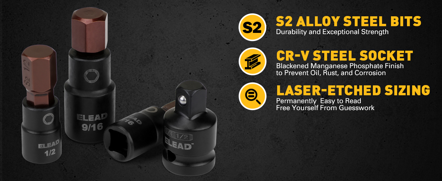 SAE Hex Bit Socket Set