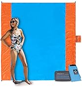 4Monster Beach Blanket Sandfree,Water-Proof Camping Blanket Portable,Oversized Camping and Hiking...