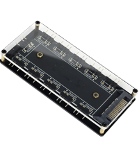 5V 3Pin ARGB LED Hub,10 Way 5V 3 Pin RGB Splitter Controller with Acrylic Shell and 3M Adhesive,Used...