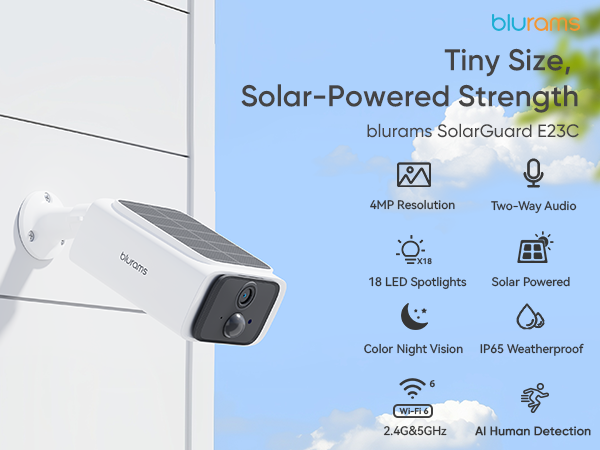 Solar Outdoor Camera Wireless