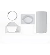 Air Choice 14000BTU Portable Air Conditioner Exhaust and Drain Pipe Set, Compatible with NPH-10H/...