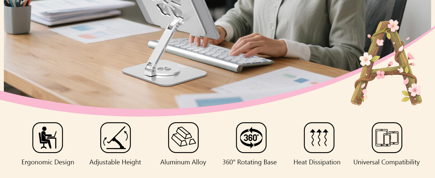 ipad stand for desk tablet holder stand i pad holder