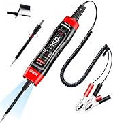 AWBLIN Automotive Test Light &amp; Battery Alternator Tester, 1-75V DC LCD Digital Circuit Tester wit...