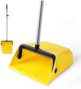 Yocada Commercial Dustpan with Comb Outdoor Indoor Perfect for Courtyard Garage Lobby Mall Market...