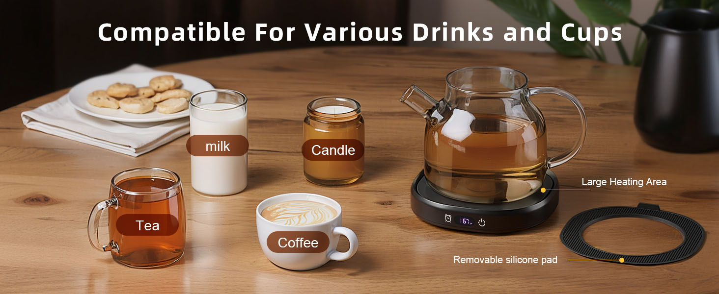 suitable for many cups