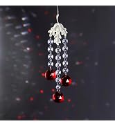 IndianShelf Crystal Suncatcher for Windows Hanging Indoor Outdoor Christmas Ornaments Sunlight Ca...