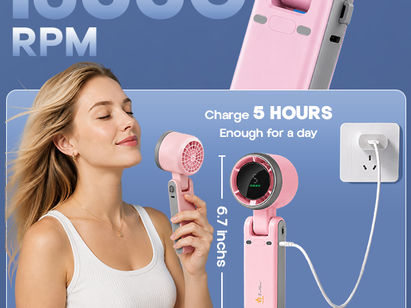 portable fan handheld fan fan portable personal fan mini fan hand held fan rechargeable hand fan