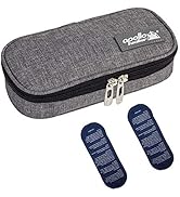 apollo walker Insulin Cooler Travel Case Diabetic Medication Cooler with Ice Packs and Insulation...