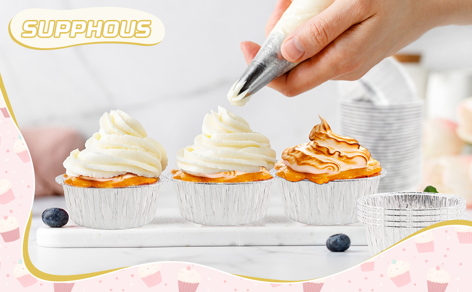 Aluminum Foil Baking Cups
