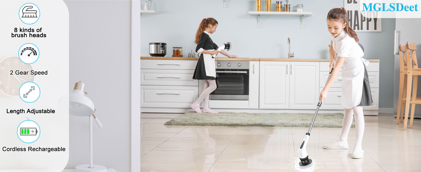 MGLSDeet Electric Spin Scrubber