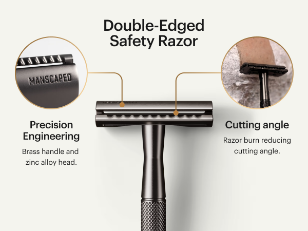 manscaped plow single blade face shaving razor