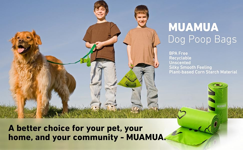 muamua dog poop bags