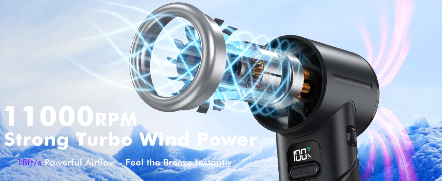 turbo fan handheld