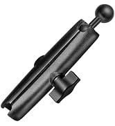 EEEKit Double Socket Arm with 1" Ball Compatible with RAM B Size Mount, Fish Finder Mount, Phone ...