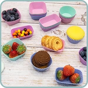silicone cupcake liners