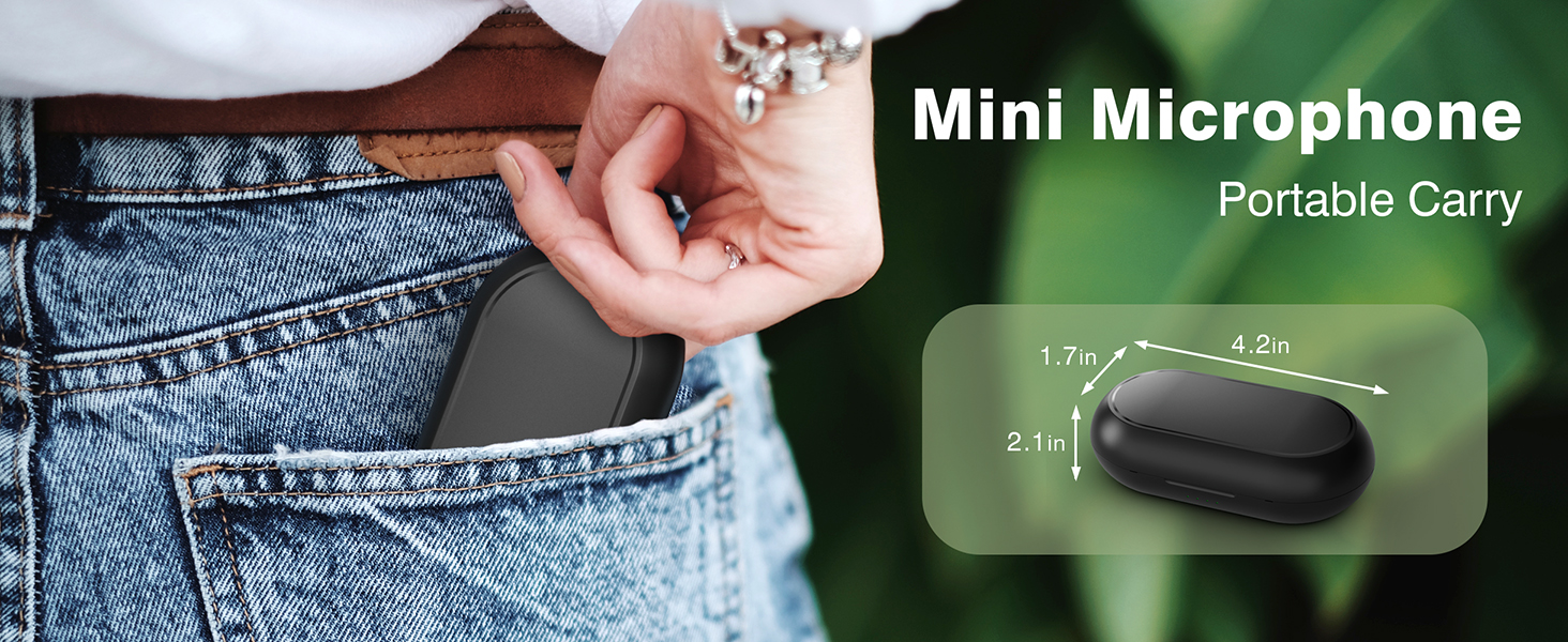 mini Wireless Lavalier Microphone