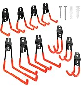 ValueMax Garage Hooks, Heavy Duty Tool Organizer Wall Mount, Steel Tool Holders Rack Organization...