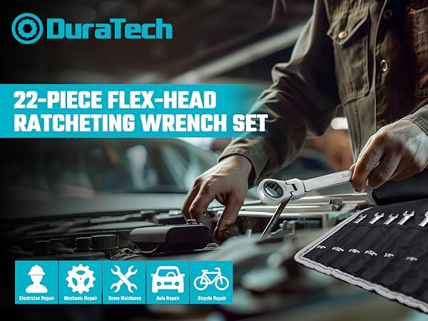 wrench set ratcheting