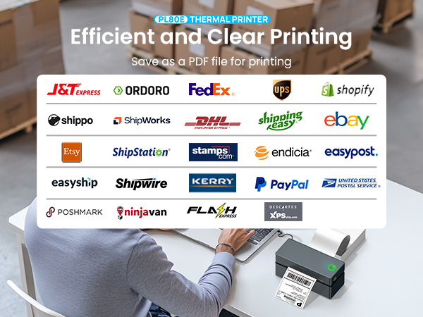 thermal printer shipping label printer thermal label printer for small business label printer 4x6