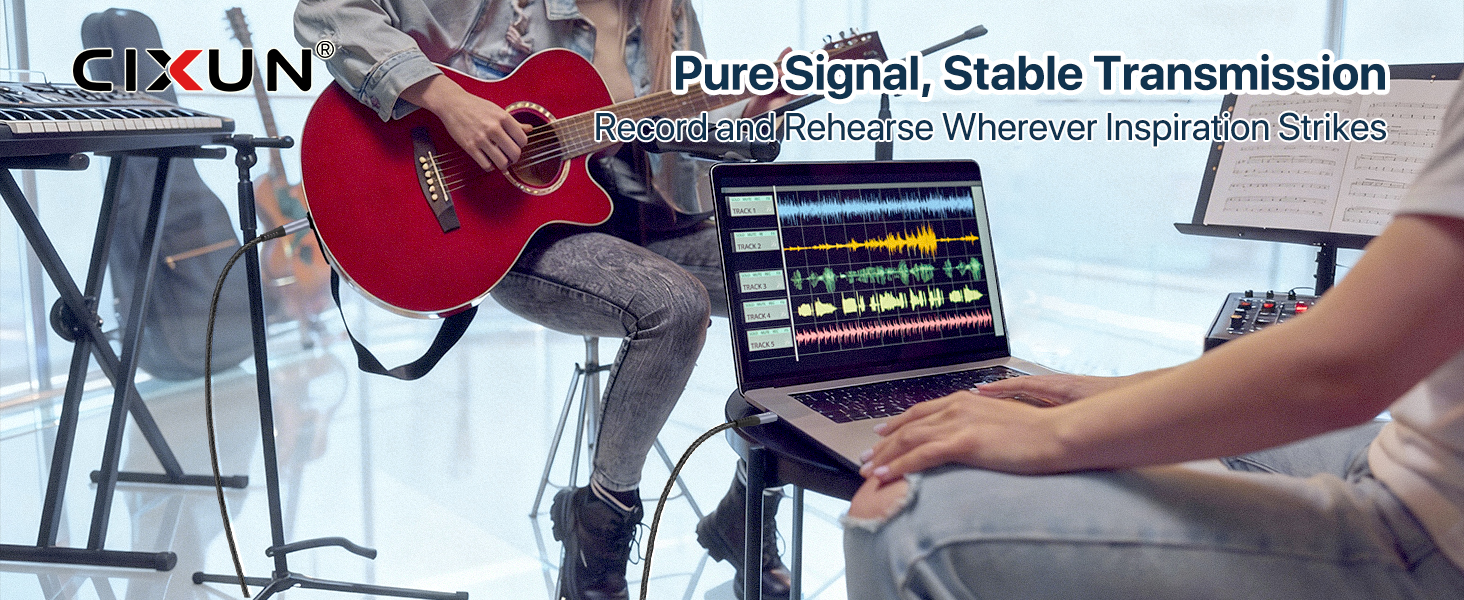 TS to usb c audio cable