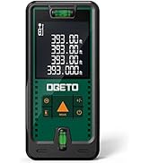Laser Measure, Ogeto 393 Feet Digital Laser Distance Meter with 2 Bubble Levels,M/in/Ft Unit Swit...