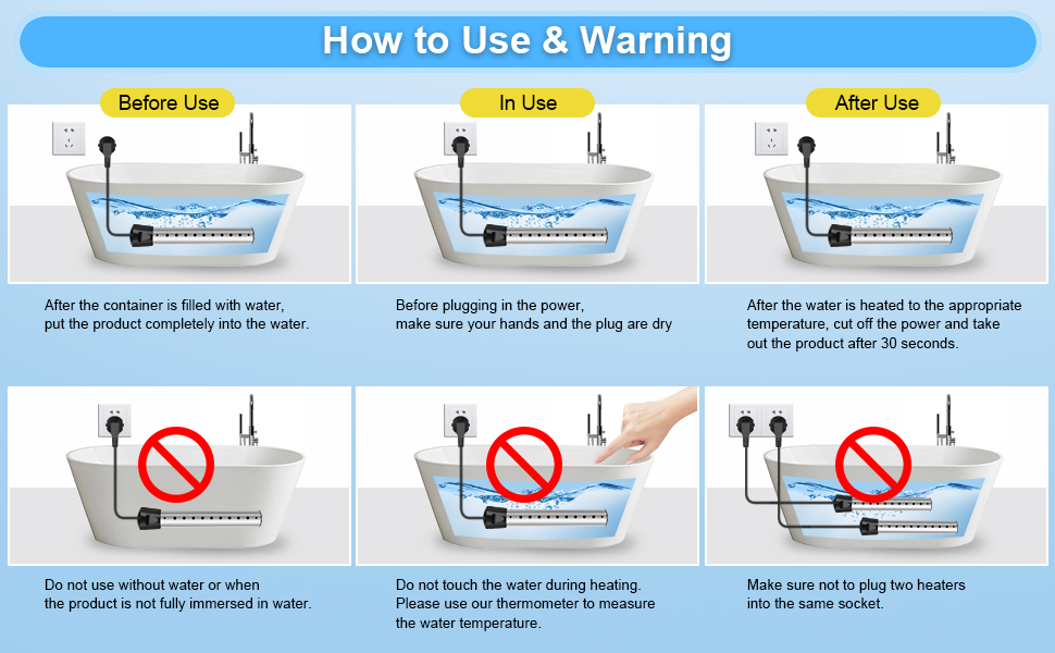 immersion water heater