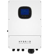 SOGTICPS 5500W 48V On-Grid/Off Grid Hybrid Inverter AC230V MPPT 100A Solar Charge with Timed Char...