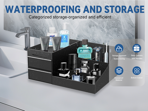 bathroom counter organizer under sink organizer bathroom accessories