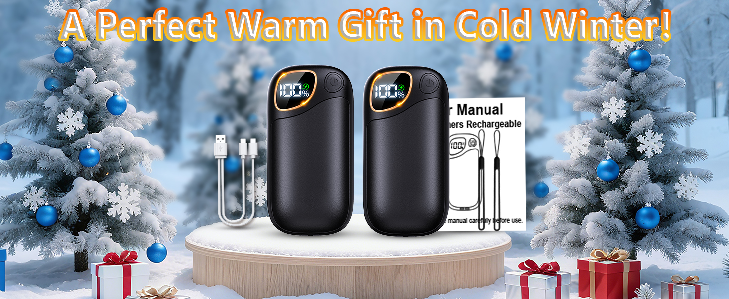 portable hand warmer rechargeable white elephant gifts
