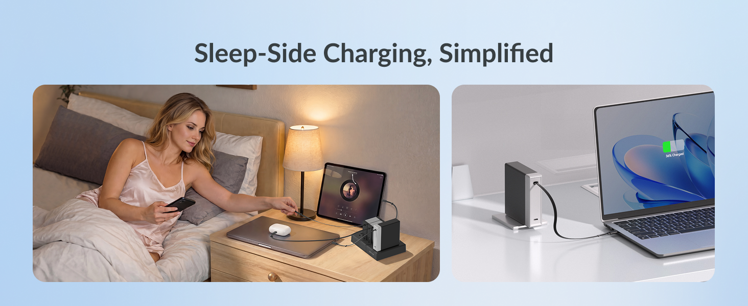 Retractable Charger Block
