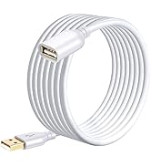 Costyle USB Extension Cable White 15Ft, USB 2.0 Extension Cord Type A Male to A Female White USB ...