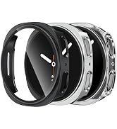 DaQin 3 Pack Cases for Samsung Galaxy Watch 8 Screen Protector 40mm, Full Protection Hard PC Case...