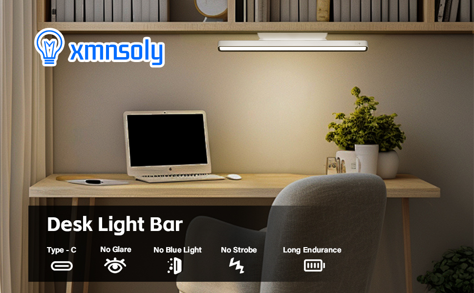 rechargeable wall lights for office desk