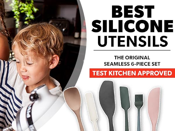 di oro seamless series 6 piece spatula set