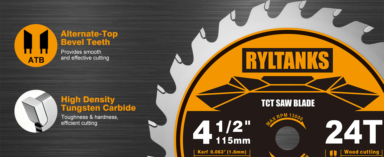4-1/2 inch circular saw blade