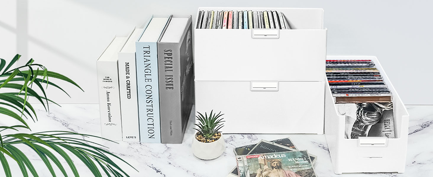 Plastic CD Organizer BOX