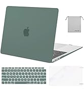 MOSISO Compatible with MacBook Air 13 inch Case 2022, 2021-2018 Release A2337 M1 A2179 A1932 Reti...
