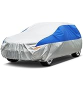 GUNHYI SUV Car Cover Waterproof All Weather for Automobiles, Outdoor Full Car Cover Snowproof Win...