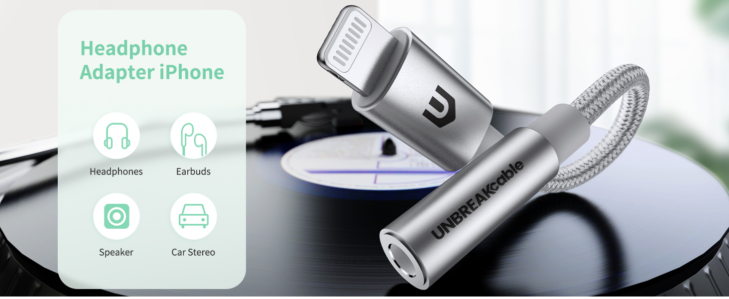 Headphones Adapter for iPhone