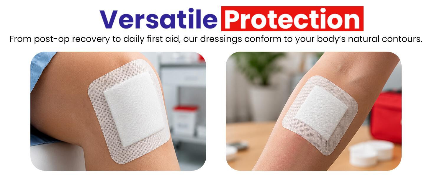 bordered gauze protection