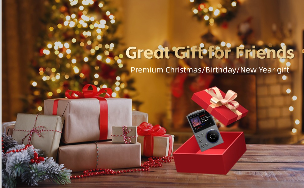 Digital Music Player Bluetooth 5.3 Lossless DSD FLAC HD HiFi Portable MP3 Player