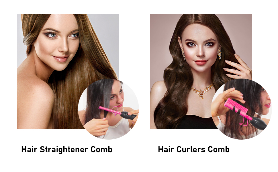 straightener hot comb