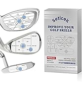 Seticek Golf Impact Tape Set 300Pcs, Self-Teaching Sweet Spot and Consistency Analysis, Golf Club...